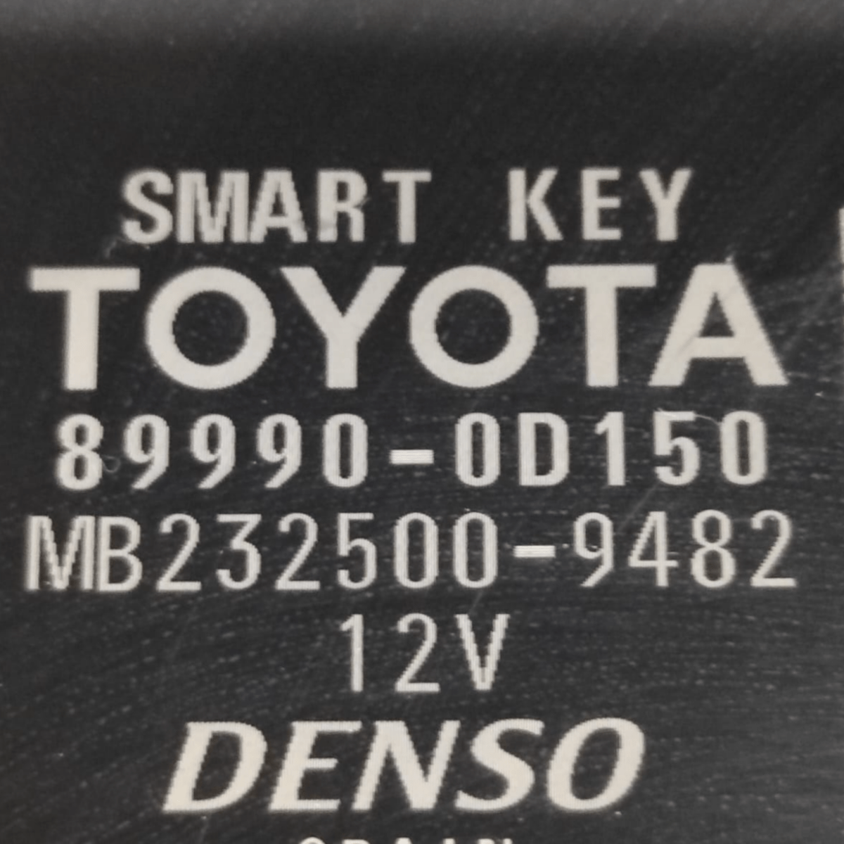 Centralina comfort toyota yaris c cod: 899900d150 (2011 - 2019) - F&P CRASH SRLS - Ricambi Usati