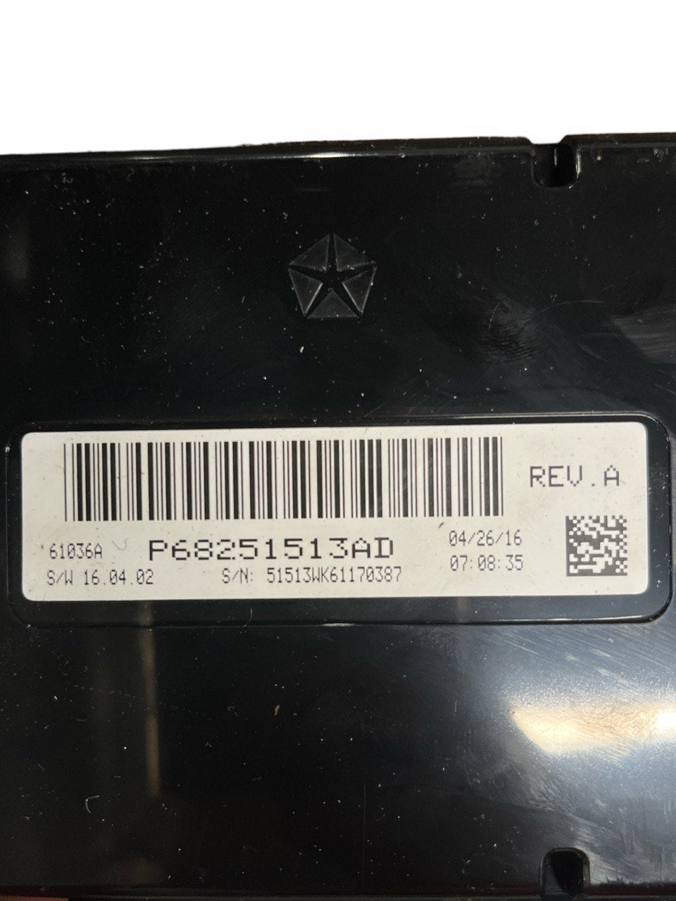 Centralina Controllo A/C Jeep Grand Cherokee WK2 (2010 al 2021) cod: P68251513AD - F&P CRASH SRLS - Ricambi Usati