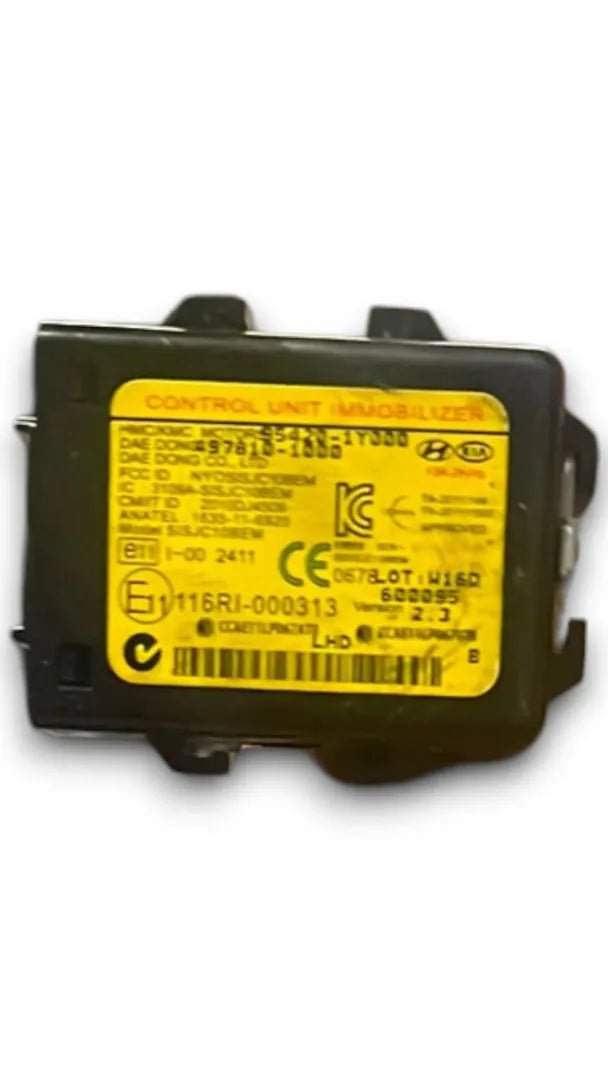 Centralina controllo additivo carburante Kia Picanto 3ª Serie - F&amp;P CRASH SRL - Ricambi Usati