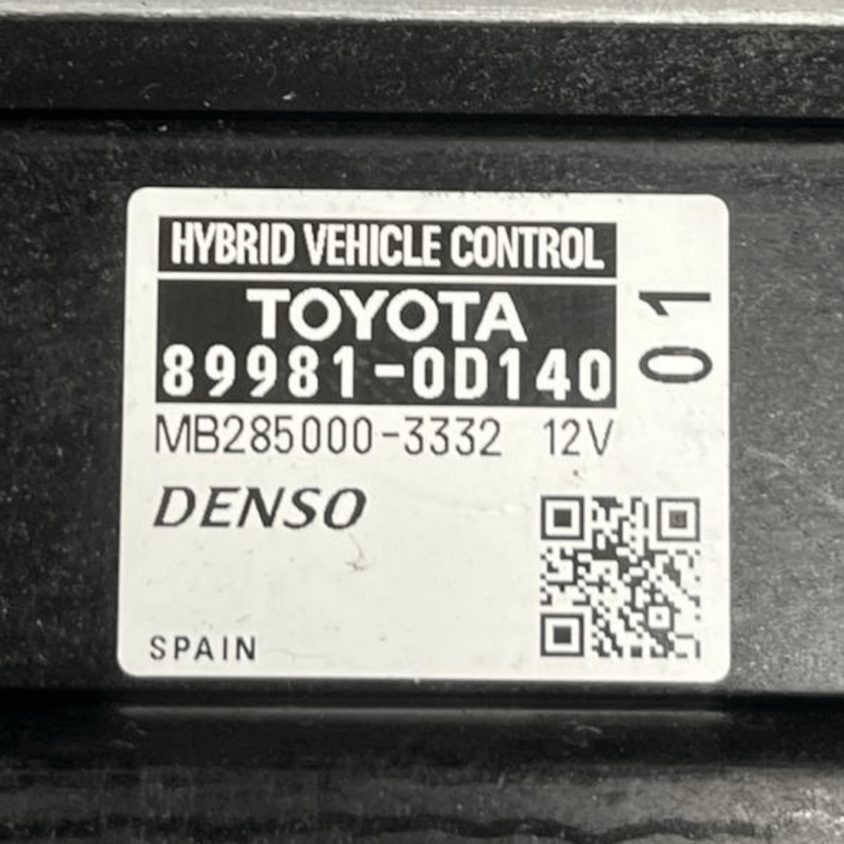 Centralina Controllo Batteria Toyota Yaris III 1.5 Benzina - Hybrid (2011 al 2019) cod: 89981 - 0D140 - F&P CRASH SRLS - Ricambi Usati