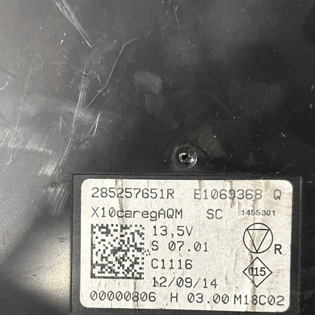 Centralina controllo clima renault zoe cod:285257651R (2013 >) - F&P CRASH SRL - Ricambi Usati