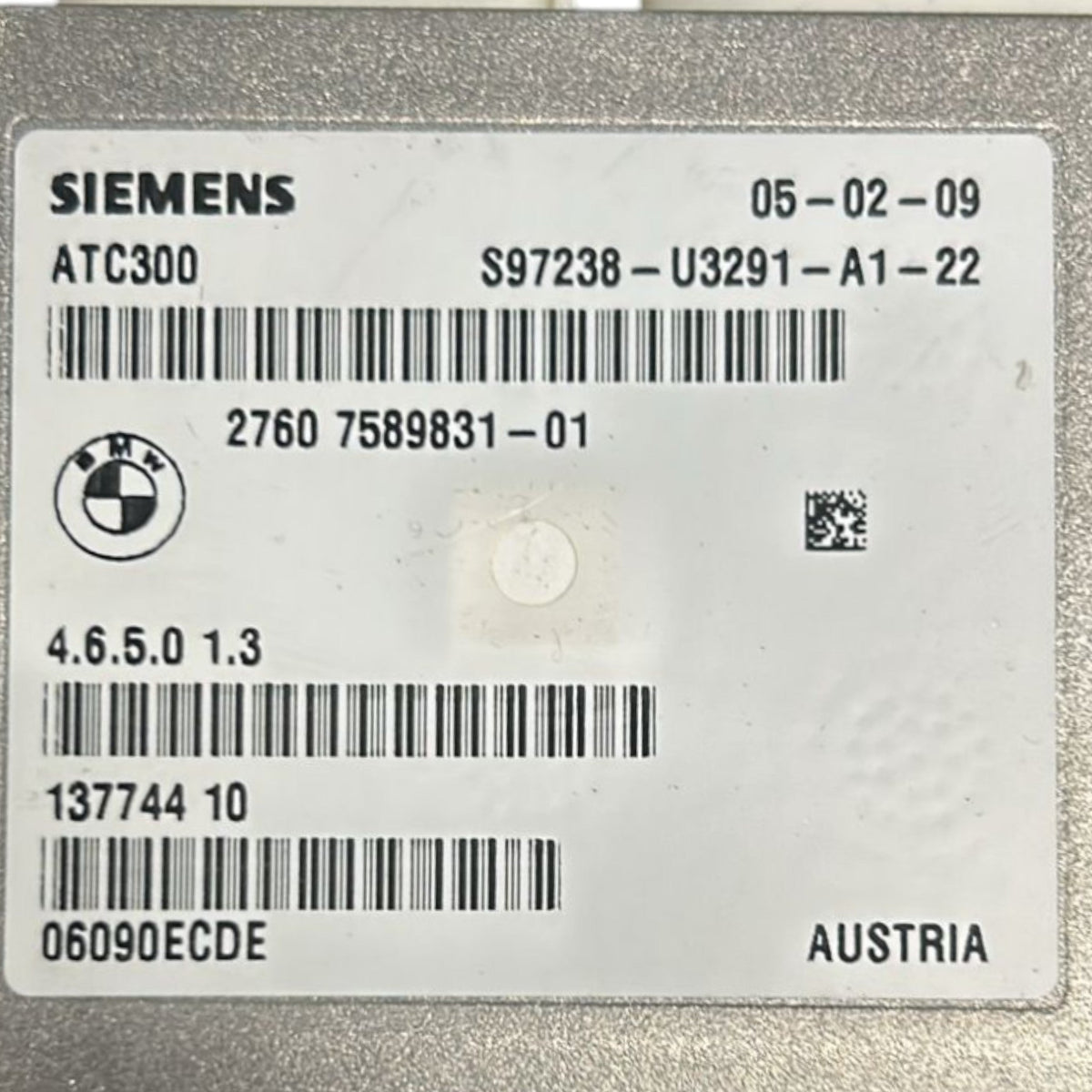 Centralina Differenziale BMW Serie 3 (E92) cod.7589831 (2005 > 2013) - F&P CRASH SRLS - Ricambi Usati