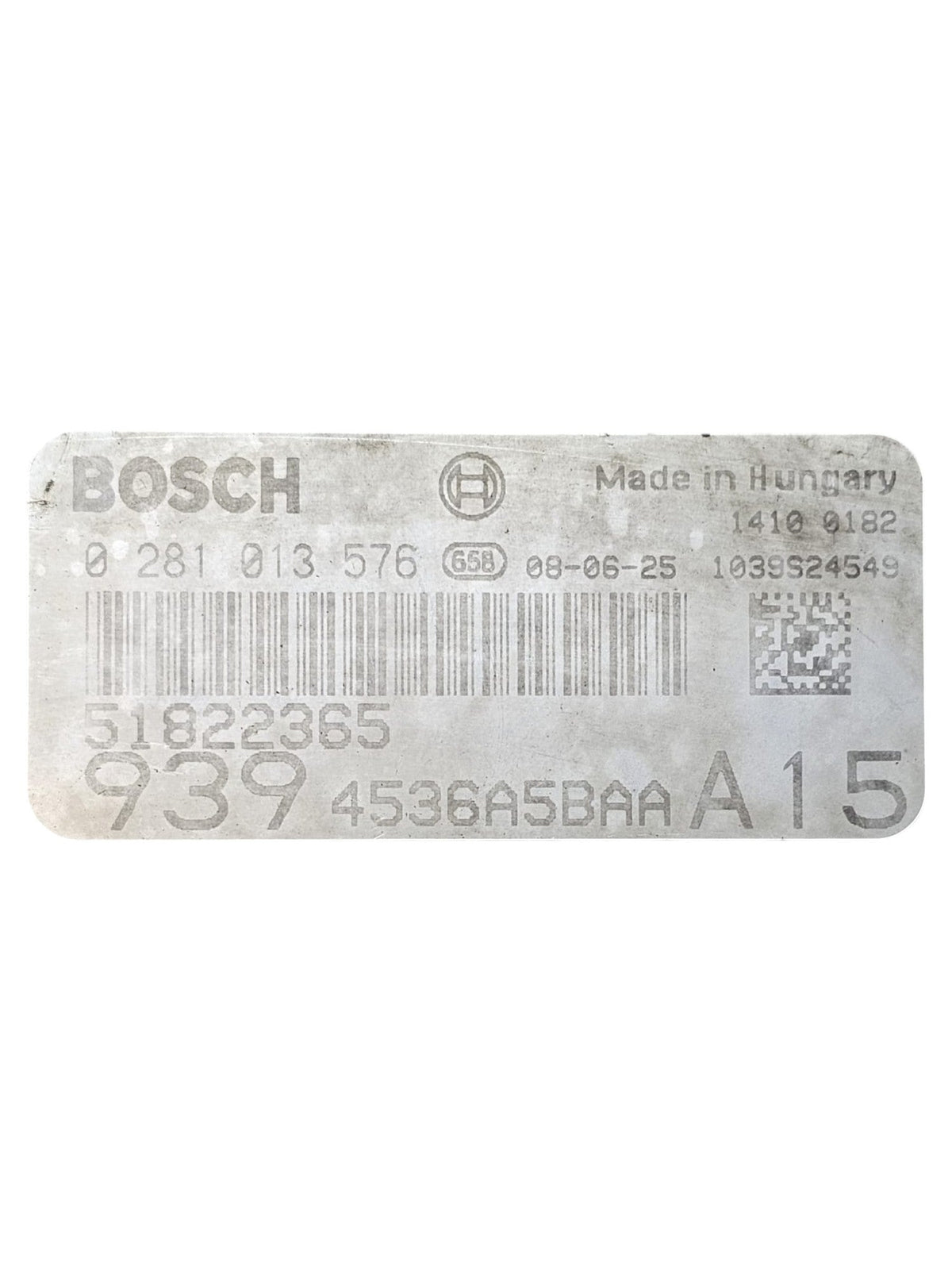 Centralina ECU Motore Alfa Romeo 159 1.9 Diesel Cod:51822365 (2005 - 2011) - F&P CRASH SRLS - Ricambi Usati