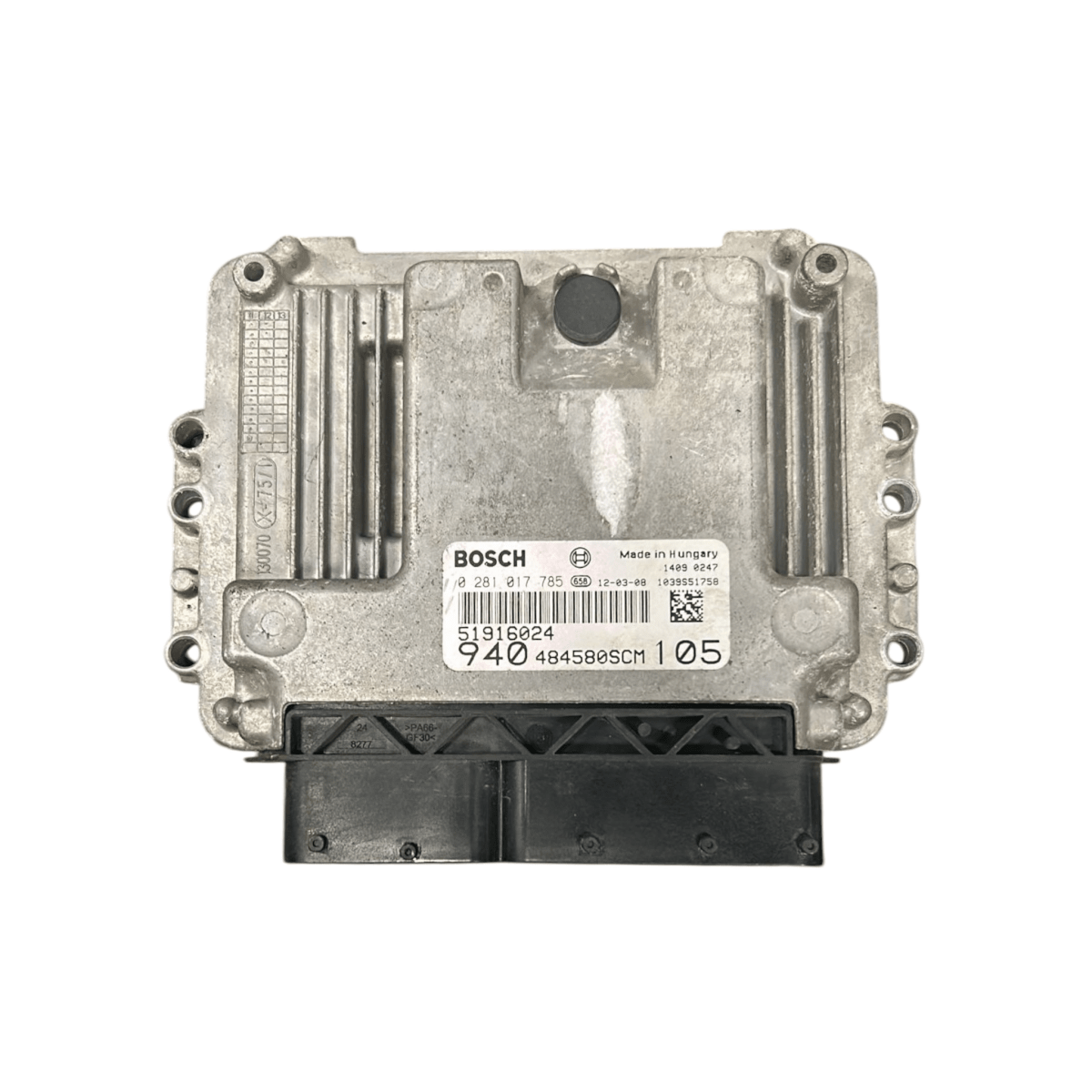 Engine ECU control unit Alfa Romeo Giulietta 1.6 diesel code: 51916024 (2010 > 2020) - F&amp;P CRASH SRL - Used Parts