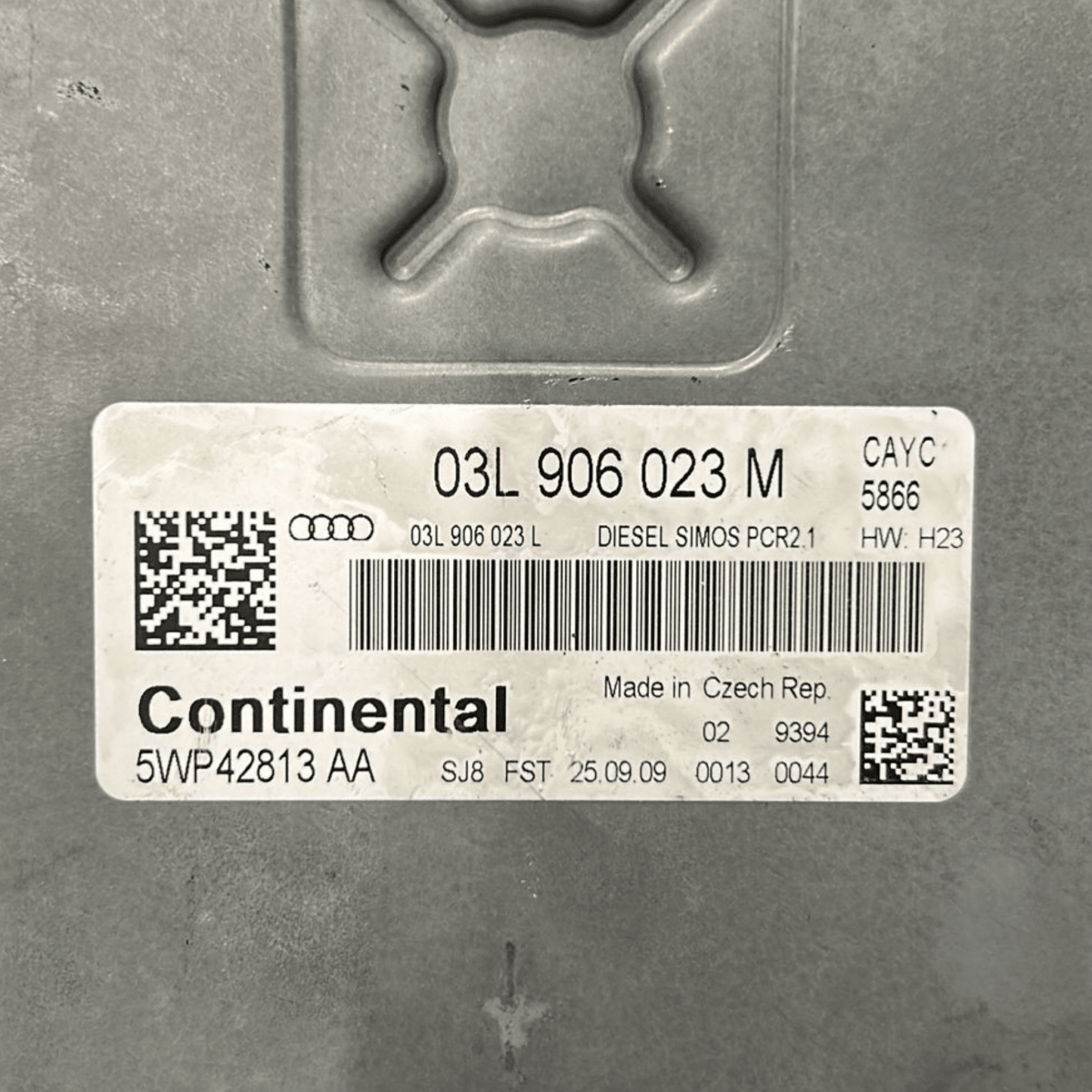 Centralina ecu motore audi a3 1.6 diesel cod:03l906023m (2003 > 2013) - F&P CRASH SRL - Ricambi Usati