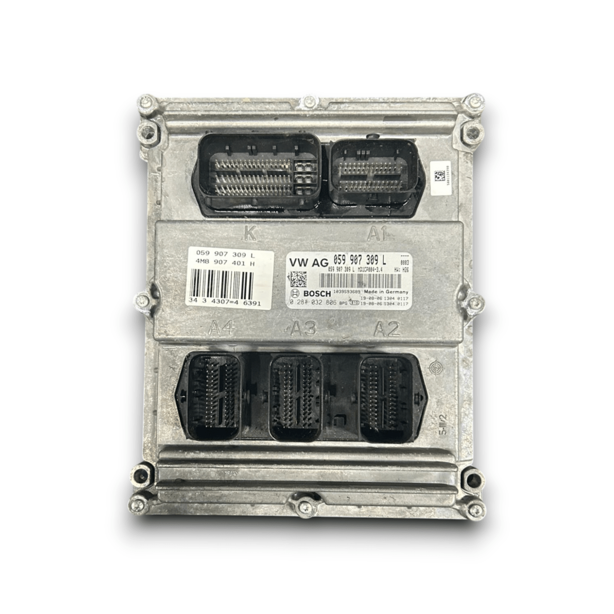 Centralina ecu motore audi q8 3.0 diesel / hybrid cod:059907309L (2018 >) - F&P CRASH SRLS - Ricambi Usati