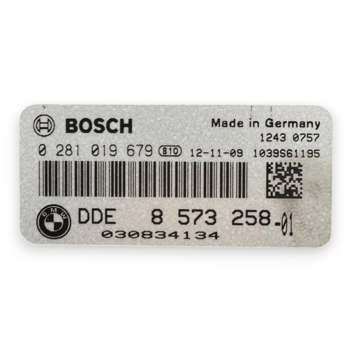 Centralina ecu motore BMW Serie 3 (F31) 2.0 diesel cod.0281019679 (2012 - 2019) - F&P CRASH SRL - Ricambi Usati