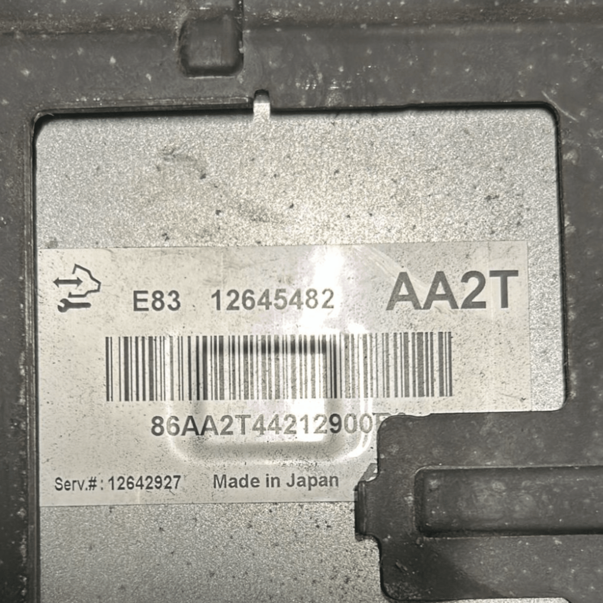 Centralina ECU Motore Chevrolet Aveo 1.2 Benzina (2012 > 2020) cod:12645482 - F&P CRASH SRLS - Ricambi Usati