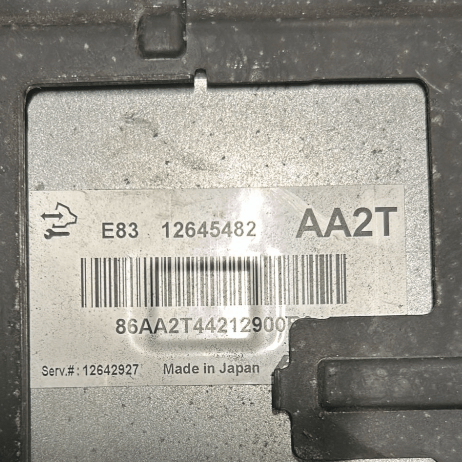 Centralina ECU Motore Chevrolet Aveo 1.2 Benzina (2012 > 2020) cod:12645482 - F&P CRASH SRLS - Ricambi Usati