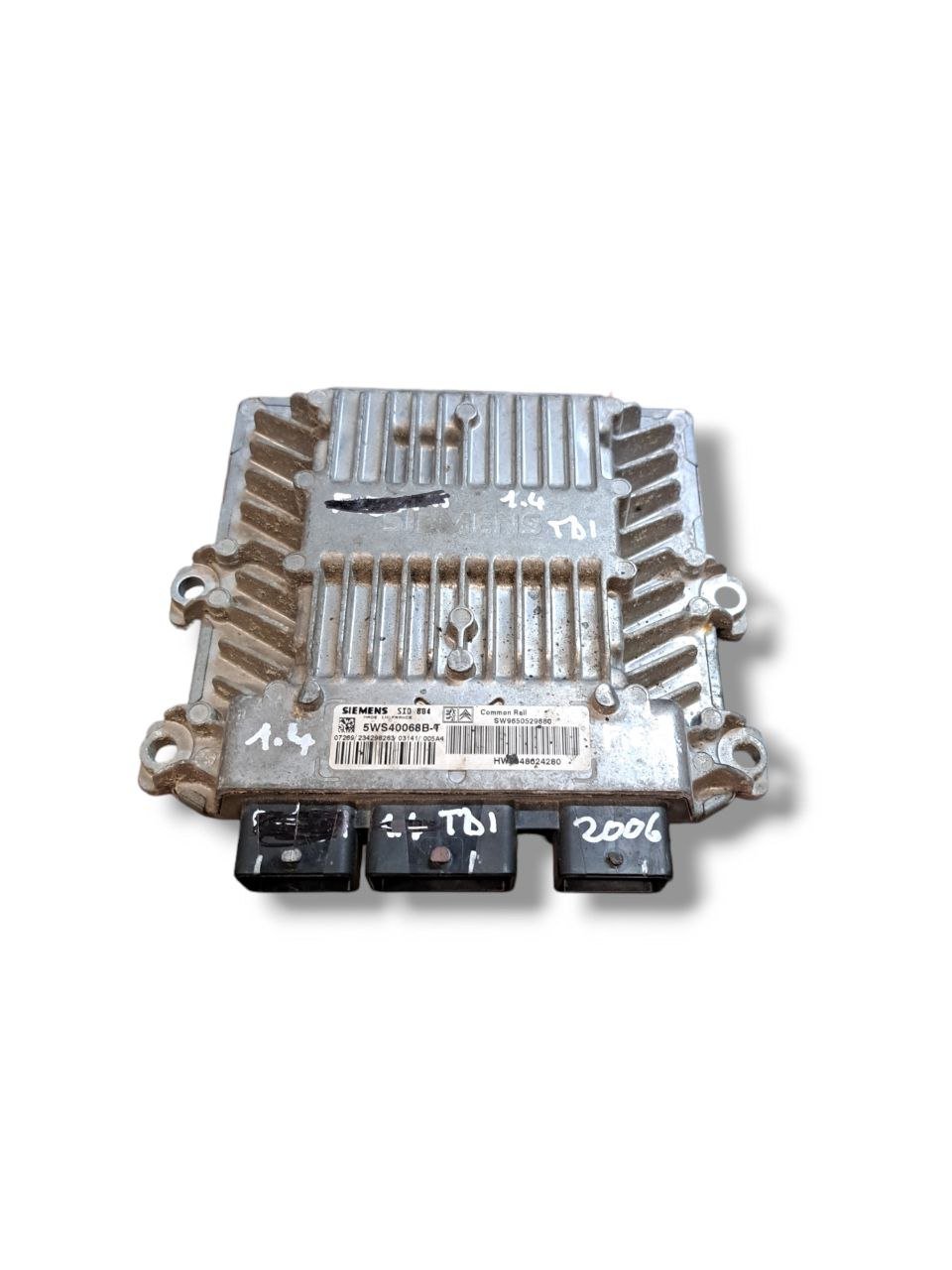 Centralina Ecu Motore Citroen C3 1.4 hdi (2002-2009) COD:5WS40068B-T - F&amp;P CRASH SRLS - Ricambi Usati