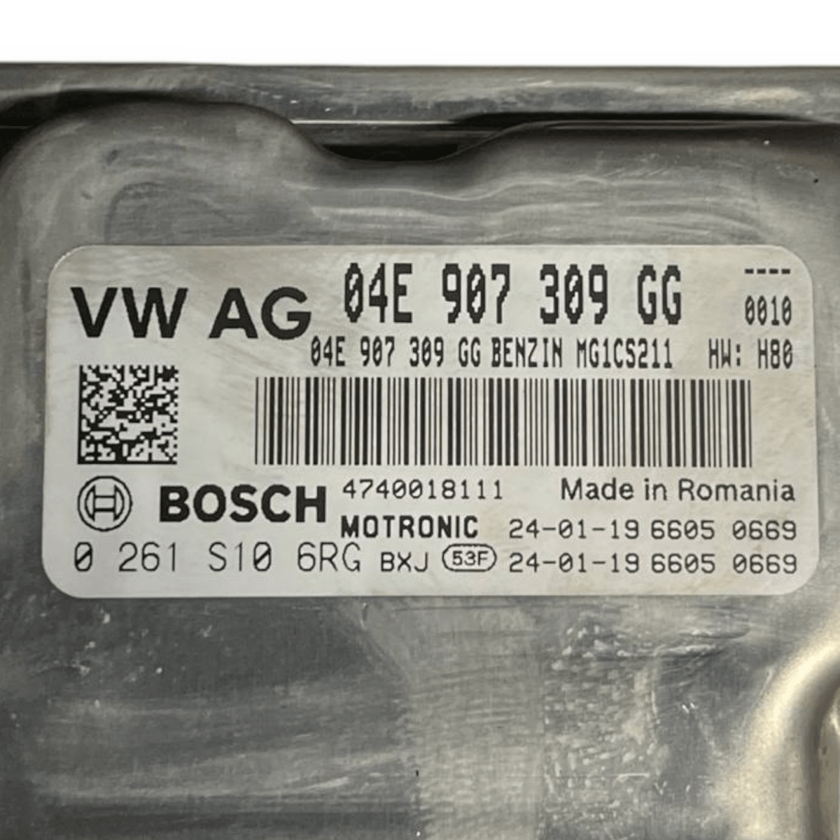 Centralina ecu motore cupra formentor 1.4 benzina - hybrid (2020 - ) cod: 04E907309GG / cod: 0261S106RG - F&P CRASH SRL - Ricambi Usati