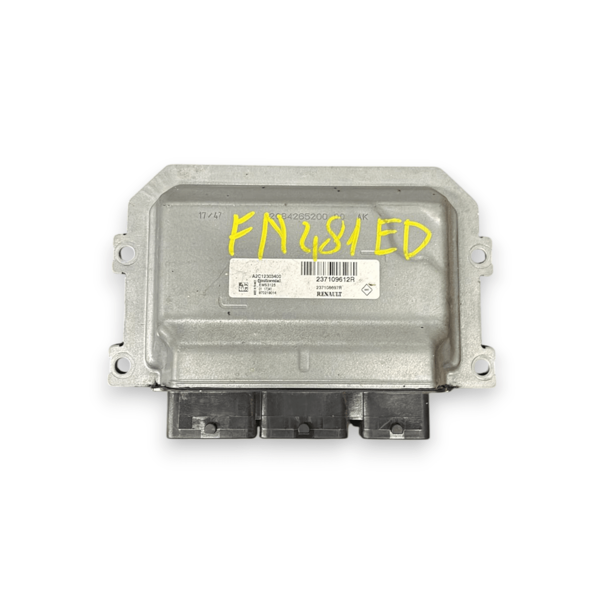 Centralina ecu motore dacia sandero II 1.0 benzina cod:237109612r (2012 - 2021) - F&amp;P CRASH SRL - Ricambi Usati