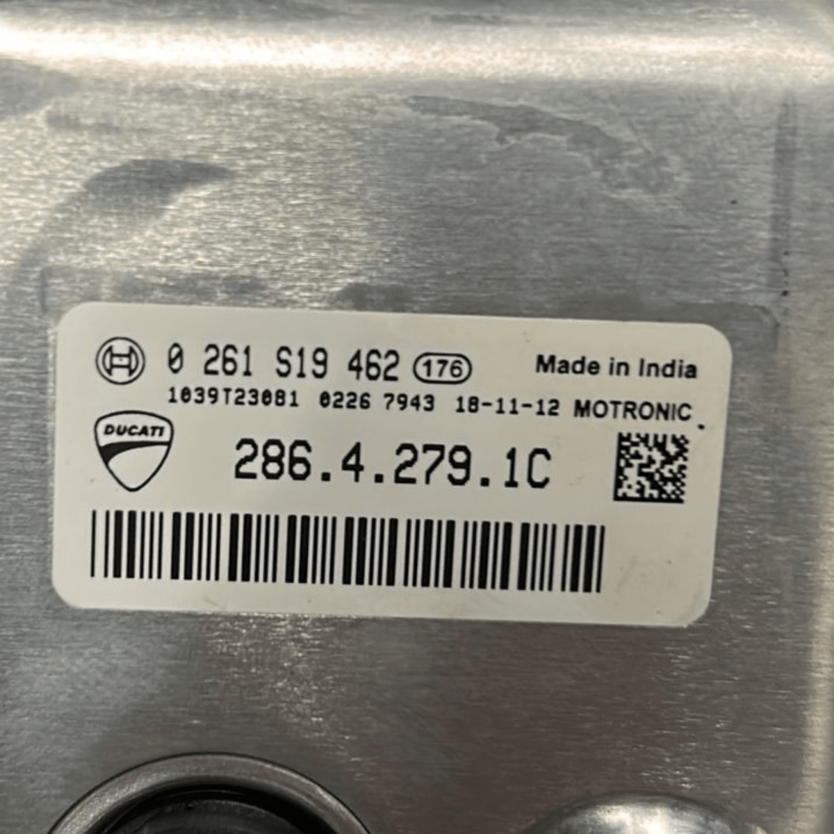 Centralina ecu motore ducati multistrada 1260 cod:28642791c (2018 > 2020) - F&P CRASH SRL - Ricambi Usati