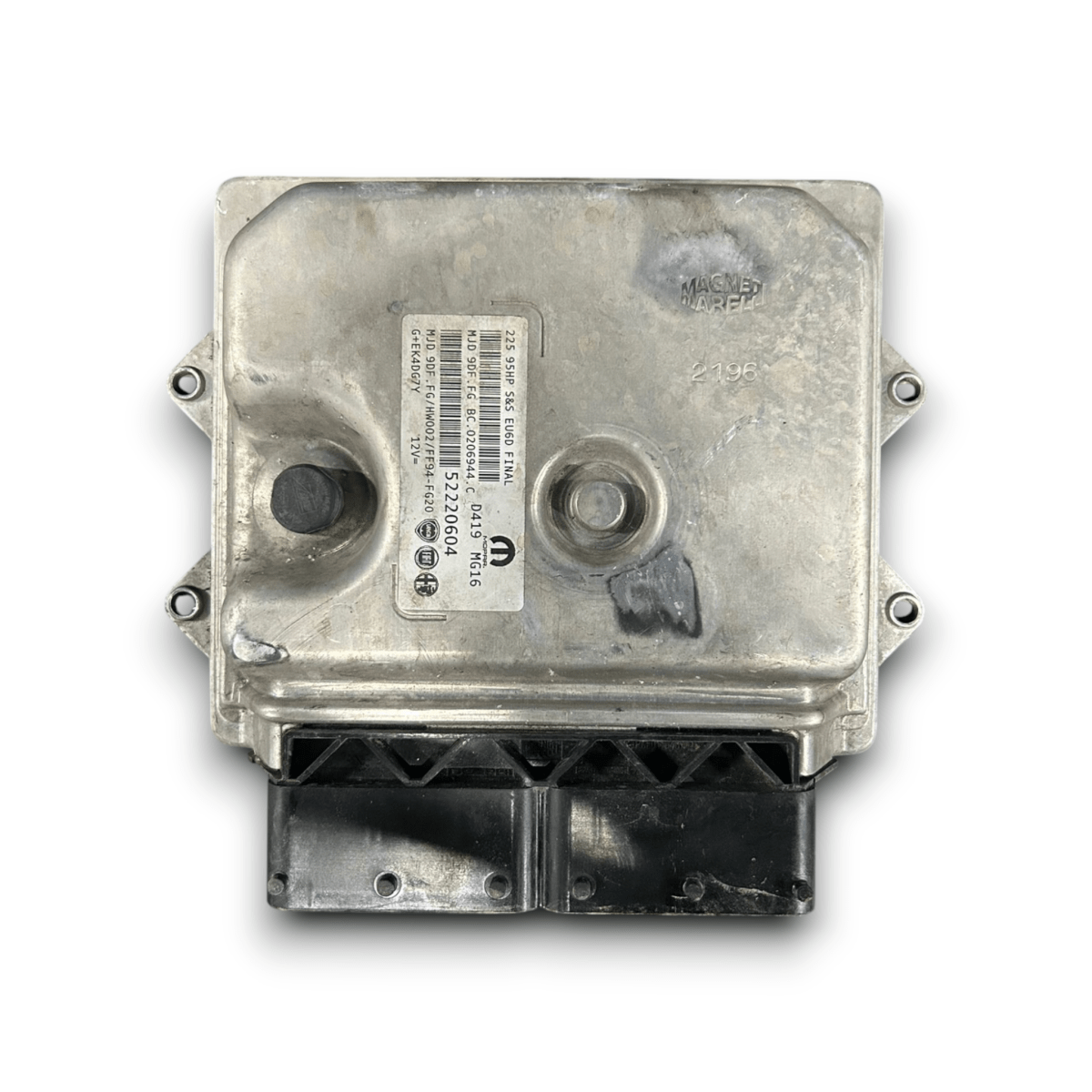 Centralina ecu motore fiat fiorino 1.3 diesel cod:52220604 (2007 &gt;) - F&amp;P CRASH SRLS - Ricambi Usati