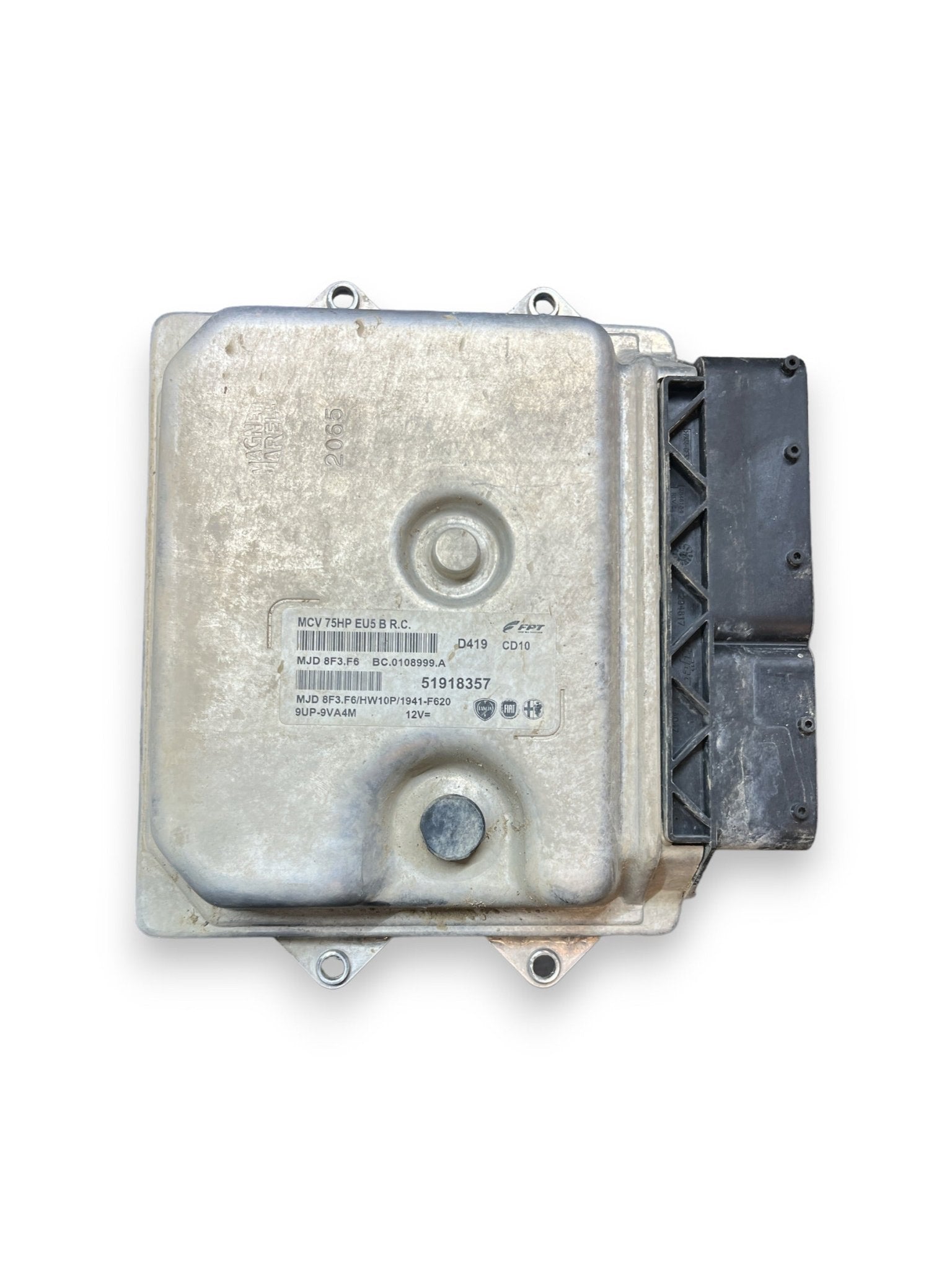 Centralina ECU Motore Fiat Fiorino / Qubo ( 2010 - 1.3MJT - Euro 5 ) COD:51918357 - F&P CRASH SRLS - Ricambi Usati