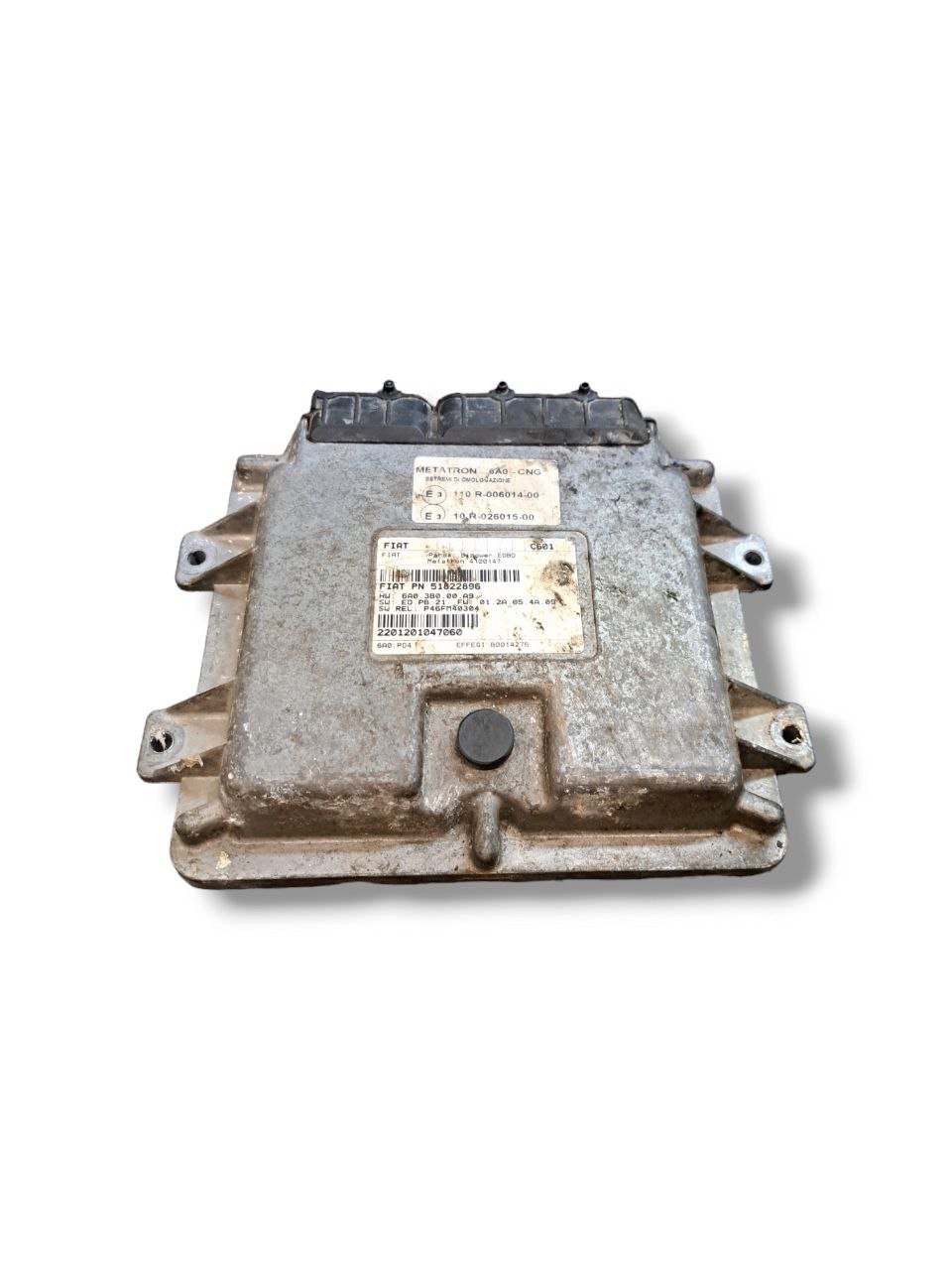 Centralina Ecu Motore Fiat Panda 169 1.2 Benzina-metano ( 2003 - 2012 ) COD:51822896 - F&P CRASH SRLS - Ricambi Usati