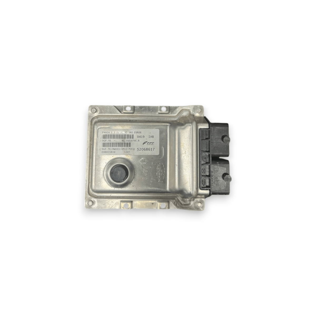 Centralina Ecu Motore Fiat Panda 312 - 319 1.2 Benzina (2012 - ) cod: 52068617 - F&P CRASH SRLS - Ricambi Usati