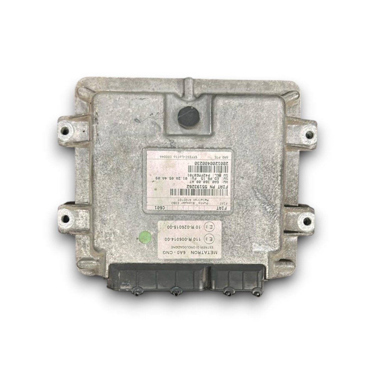 Centralina ecu motore Fiat Punto (188) 55193262 1.2 benzina / metano (2003 > 2011) - F&P CRASH SRL - Ricambi Usati