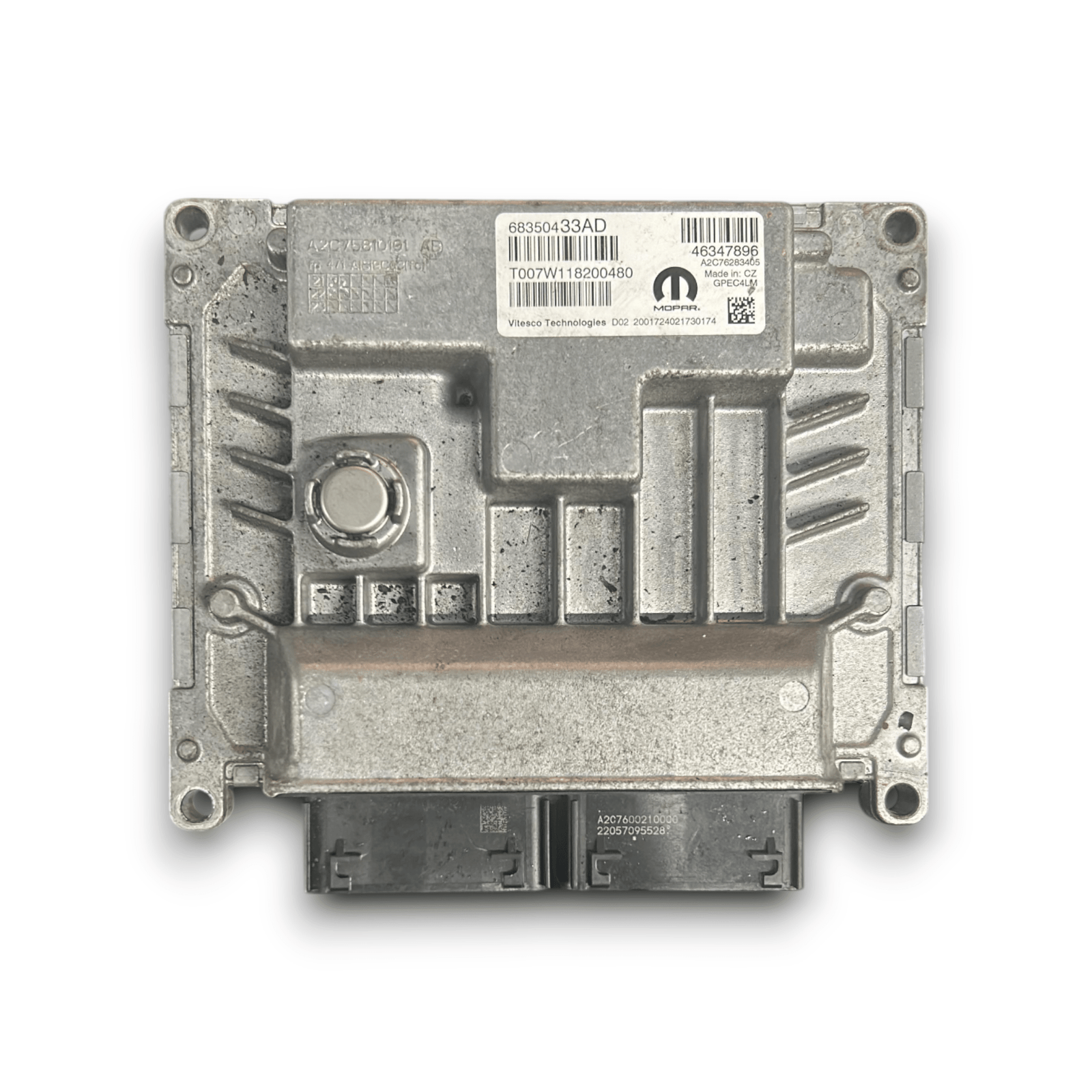 Centralina ECU Motore Fiat Tipo II cod.68350433AD 1.0 Benzina (2015 > ) - F&P CRASH SRLS - Ricambi Usati