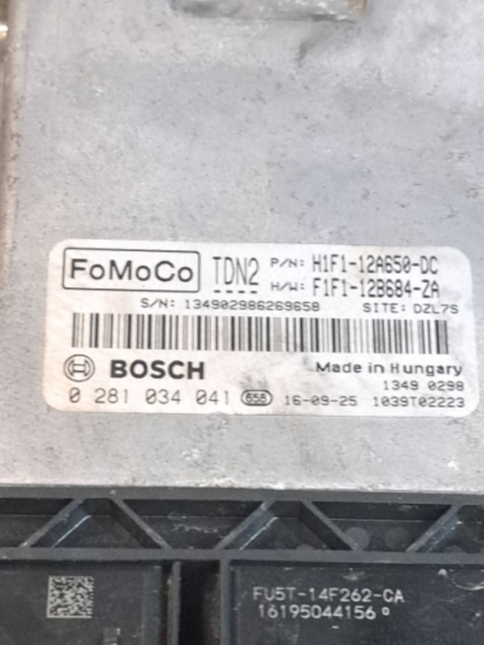 Centralina Ecu Motore Ford Focus 1.5 Diesel mk3 (2018>) COD:h1f1-12a650-dc - F&P CRASH SRLS - Ricambi Usati