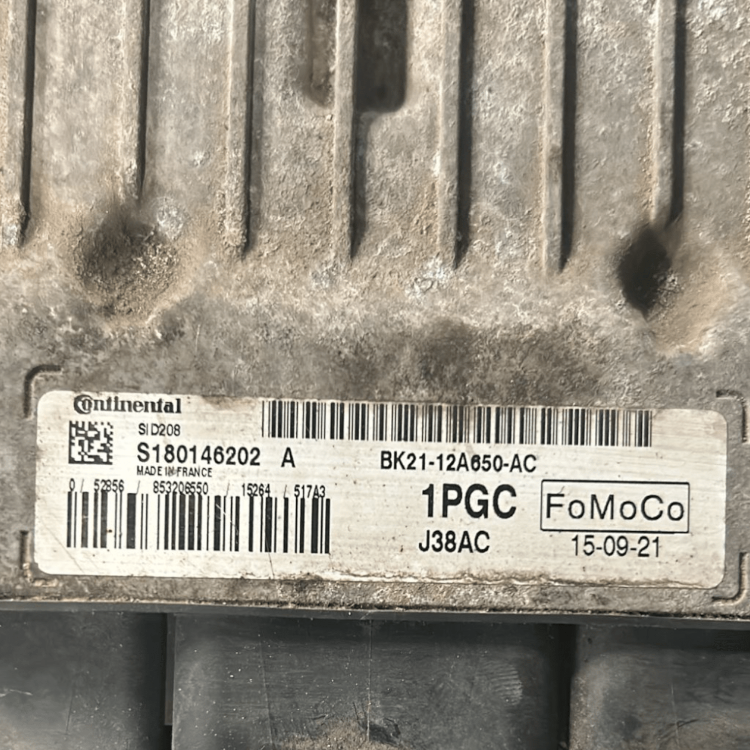 Centralina ECU Motore Ford Transit 2.0 Diesel cod:BK21 - 12A650 - AC (2012 > 2018) - F&P CRASH SRLS - Ricambi Usati
