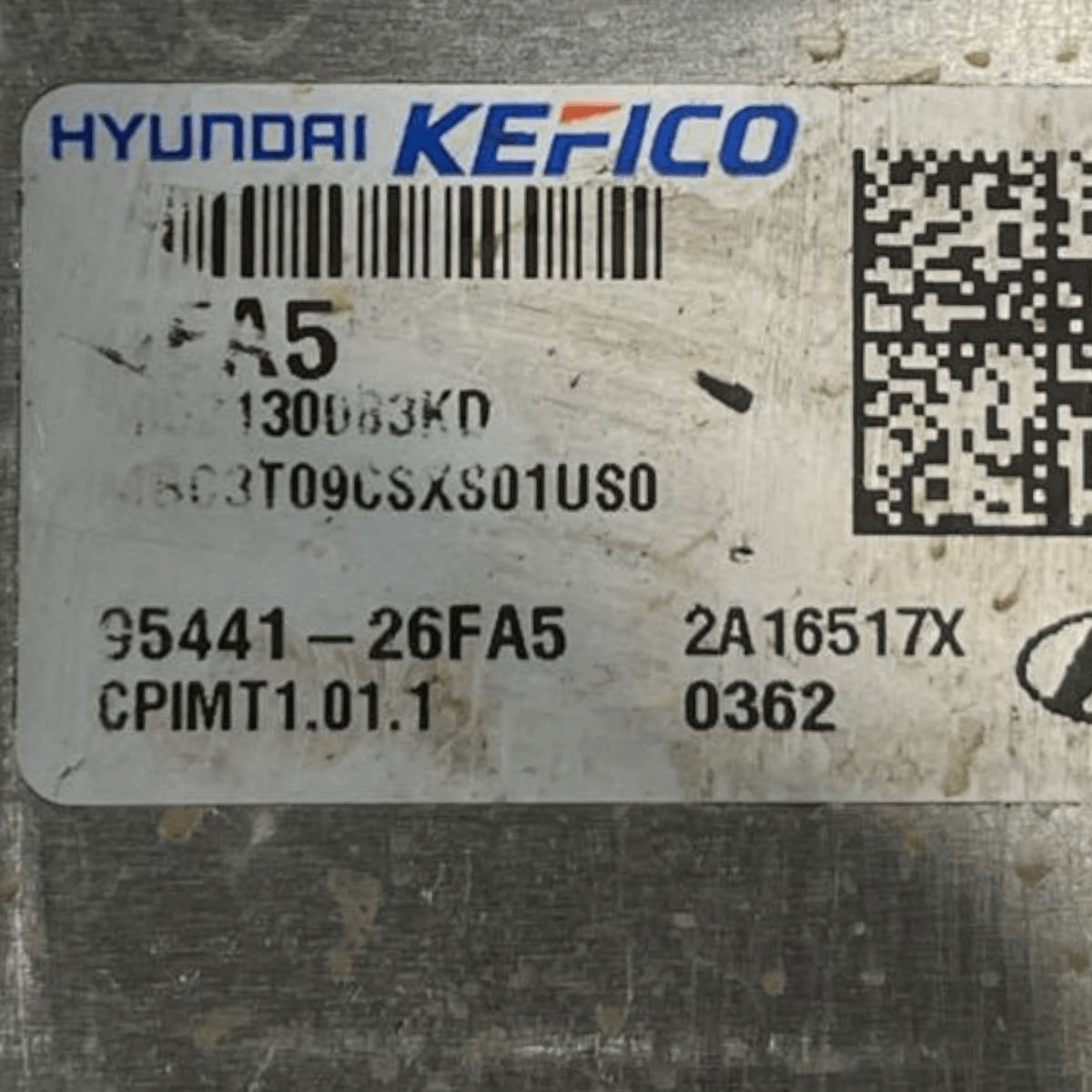 Centralina Ecu Motore Hyundai Bayon 1.0 Benzina - Hybrid (2021 - ) cod: 95441 - 26FA5 - F&P CRASH SRLS - Ricambi Usati