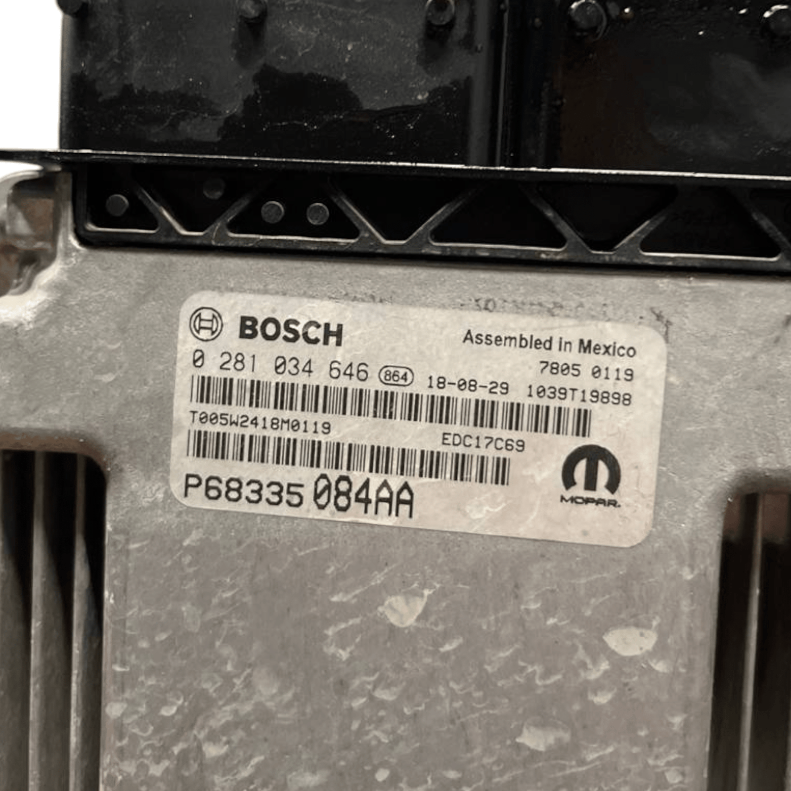 Centralina Ecu Motore Jeep Cherokee KL 2.2 Diesel (2013 - 2023) cod.P68234027AB / 0281034646 - F&P CRASH SRLS - Ricambi Usati