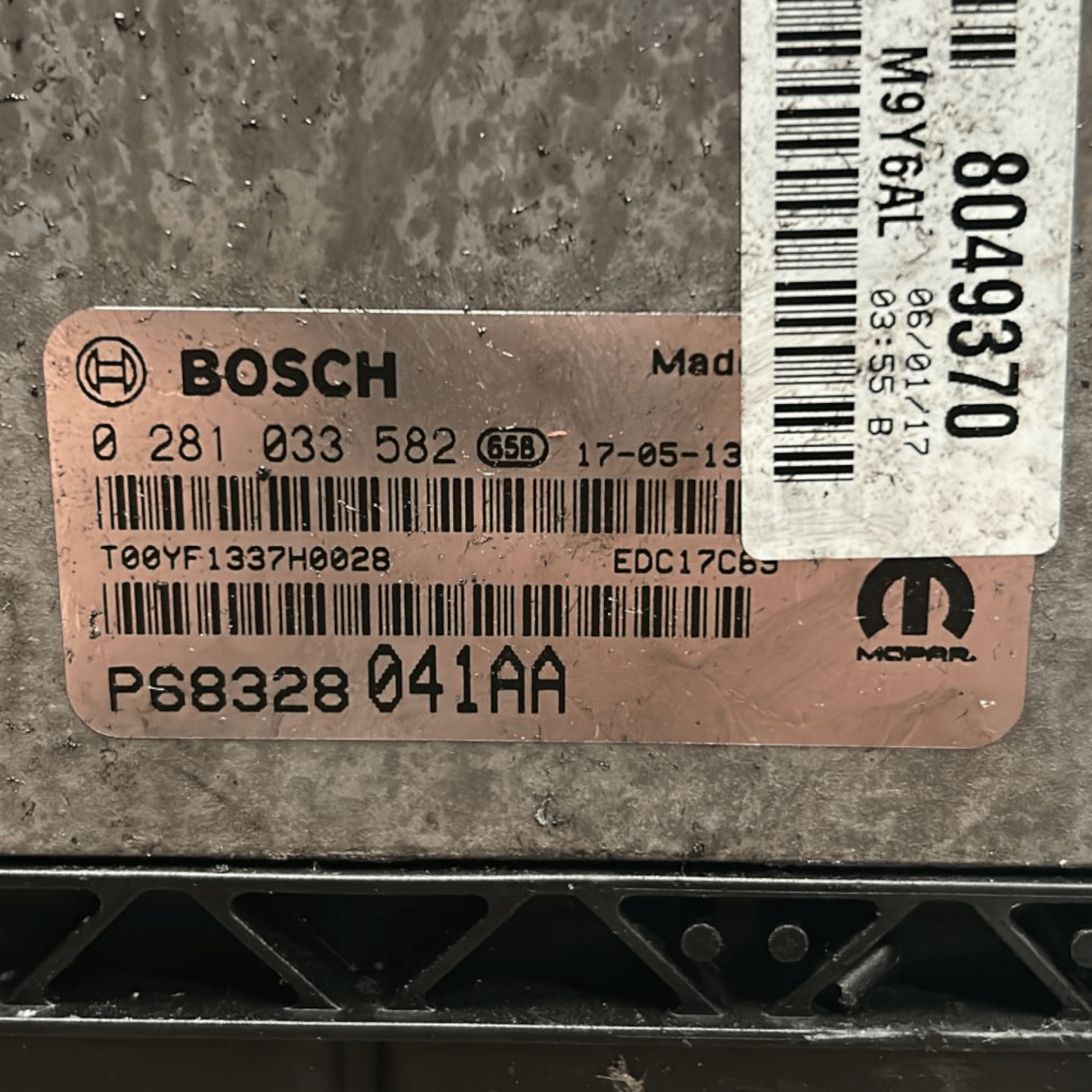 Centralina ecu motore jeep compass 2.0 diesel cod:P68328041aa (2016 >) - F&P CRASH SRL - Ricambi Usati
