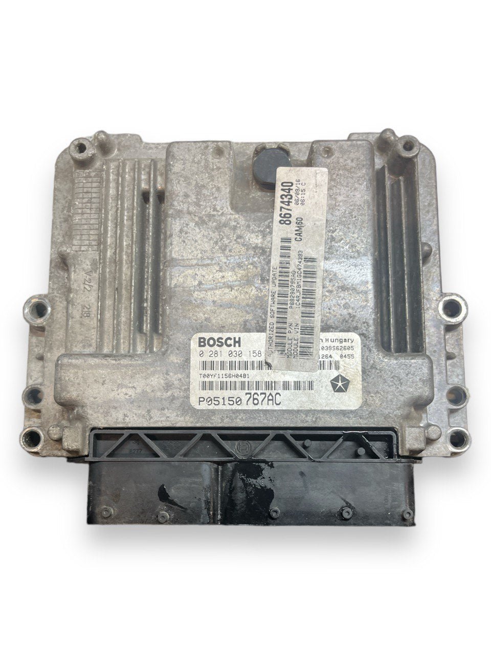 Centralina ECU Motore Jeep Grand Cherokee 3.0 crdi ( 2018 ) COD:0281030158 - F&P CRASH SRLS - Ricambi Usati