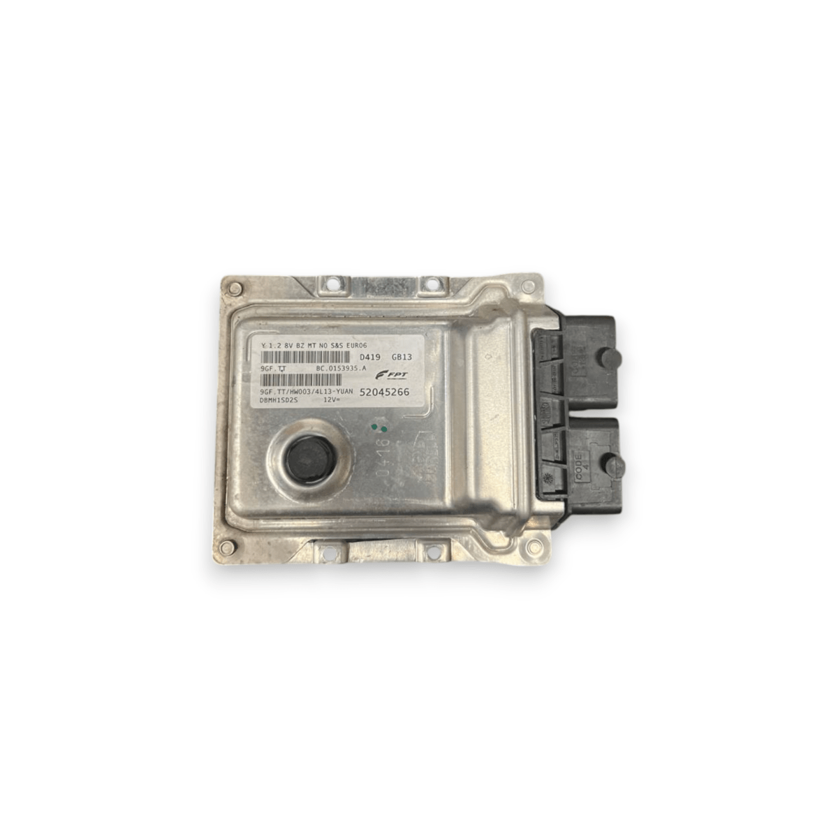 Centralina Ecu Motore Lancia Ypsilon II 1.2 Benzina (2015 al 2023) cod: 52045266 - F&P CRASH SRLS - Ricambi Usati