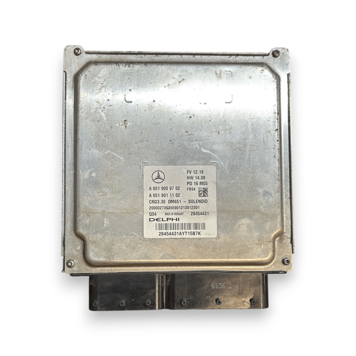 Centralina ecu motore mercedes - benz cla x117 2.0 diesel cod:a6519009702 (2013 - 2019) - F&P CRASH SRL - Ricambi Usati