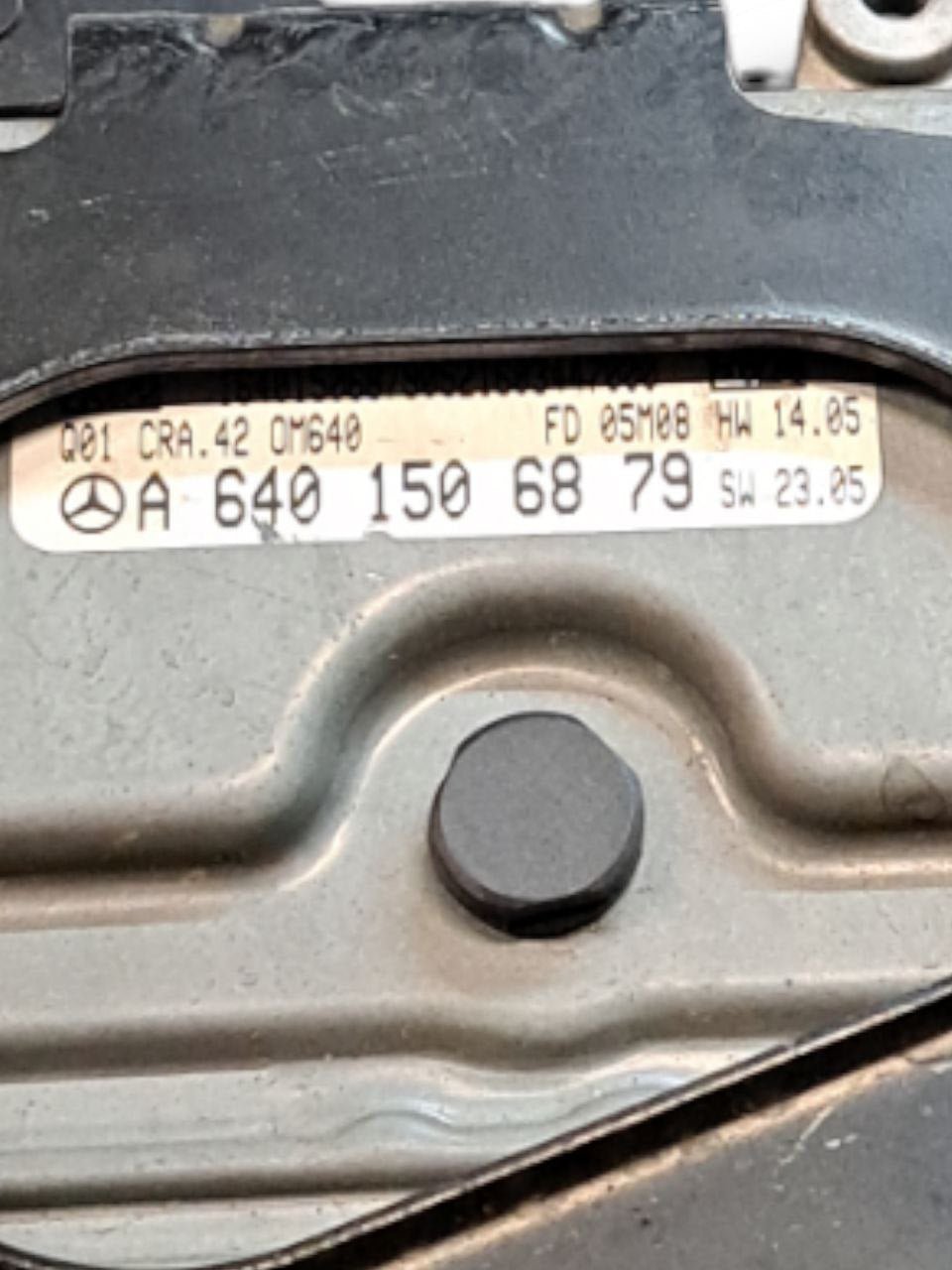 Centralina ECU Motore Mercedes-Benz Classe A W169 2.0 Diesel (2004-2012) COD:A6401506879 - F&P CRASH SRLS - Ricambi Usati