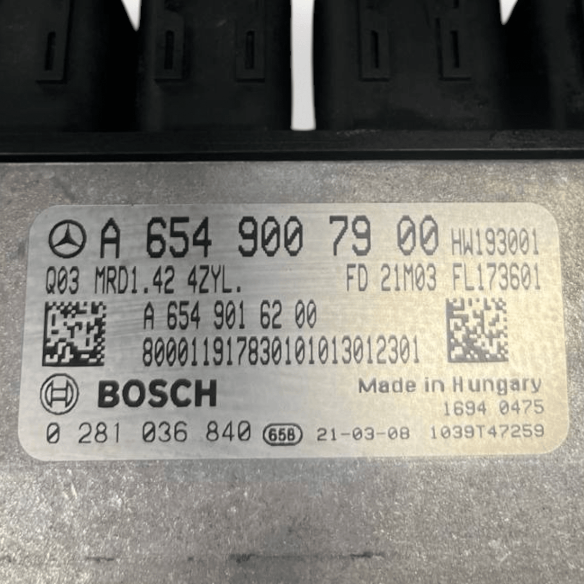 Centralina Ecu Motore Mercedes - Benz Glc C253 2.0 Diesel / Hybrid (2016 al 2023) cod: A6549007900 - F&P CRASH SRLS - Ricambi Usati