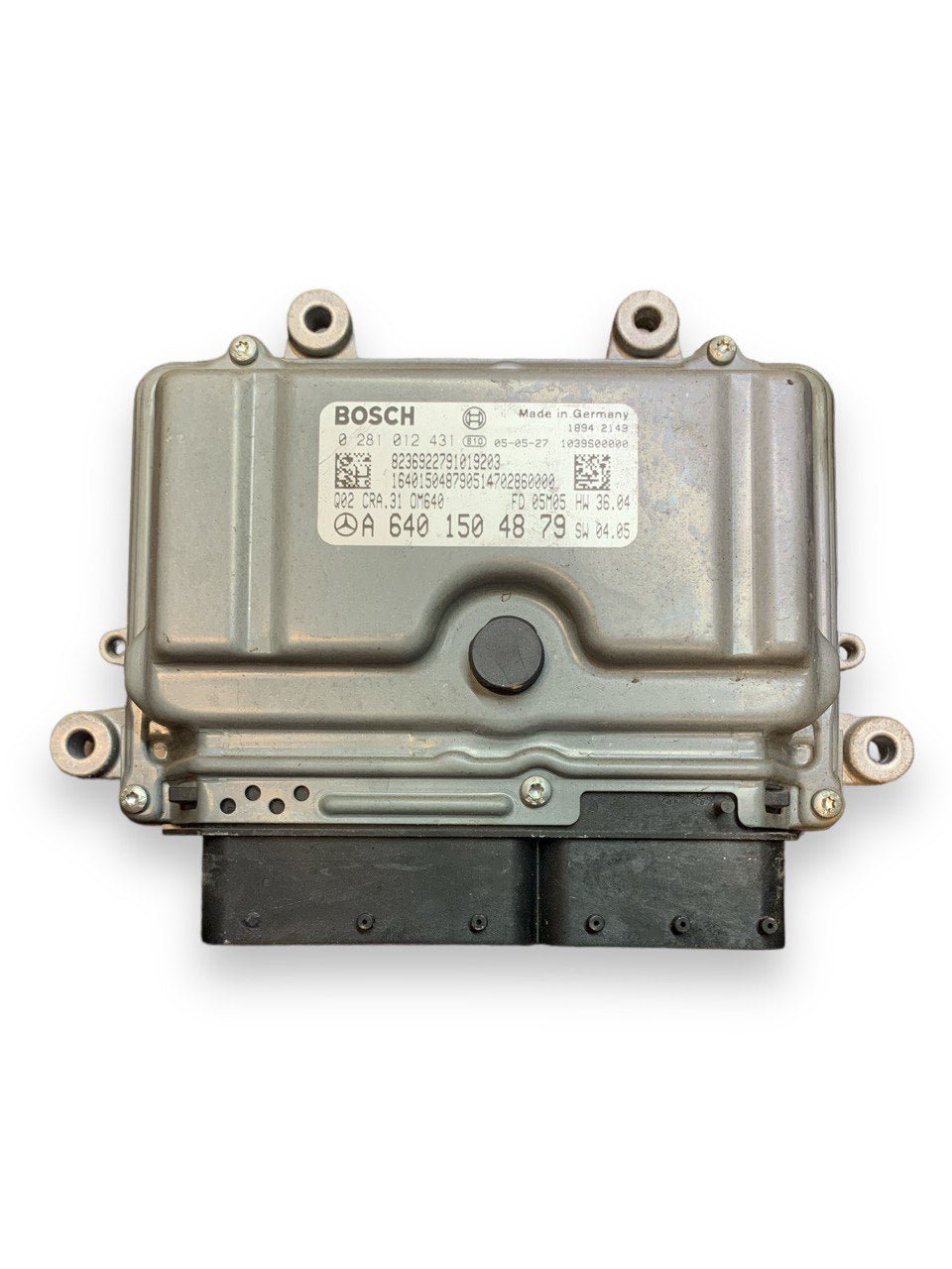 Centralina Ecu Motore Mercedes Classe A W169 2.0 CDI (2008) COD:A6401504879 - 0281012431 - F&P CRASH SRLS - Ricambi Usati