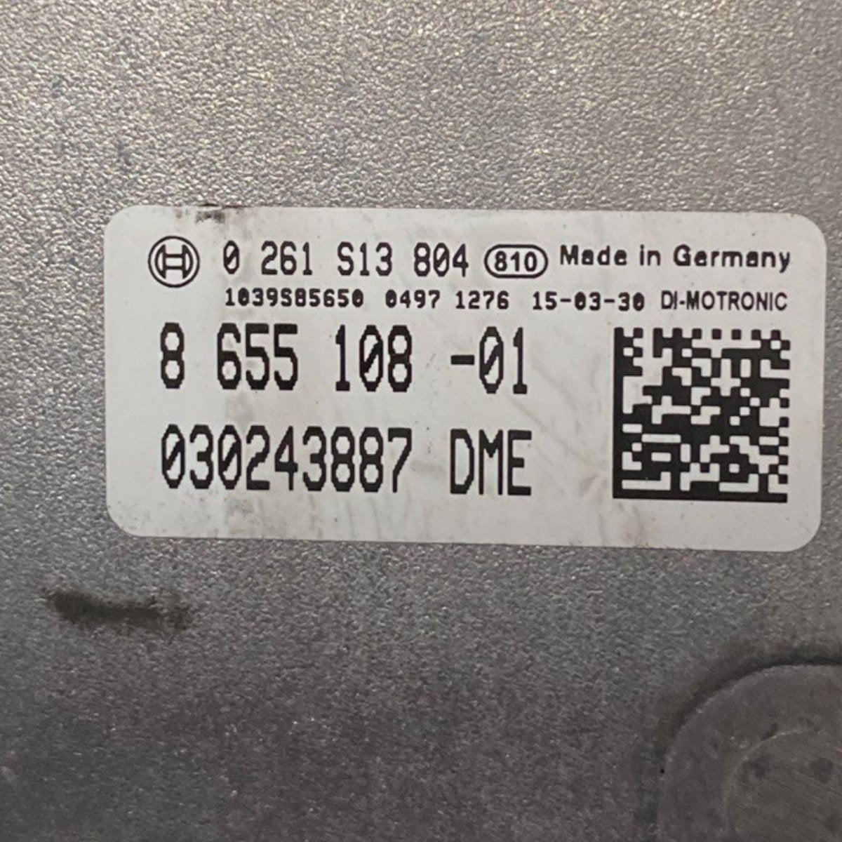 Centralina ecu motore mini cooper f56 1.5 benzina (2014 - 2022) Cod: 8655108 - F&P CRASH SRLS - Ricambi Usati