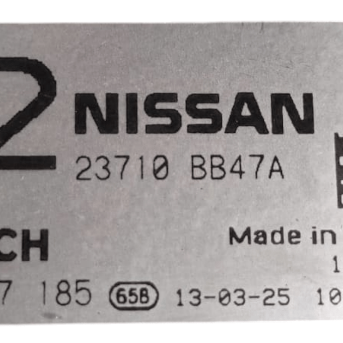 Centralina ecu motore nissan qashqai 2.0 diesel cod: 23710bb47a (2014 - 2021) - F&P CRASH SRLS - Ricambi Usati