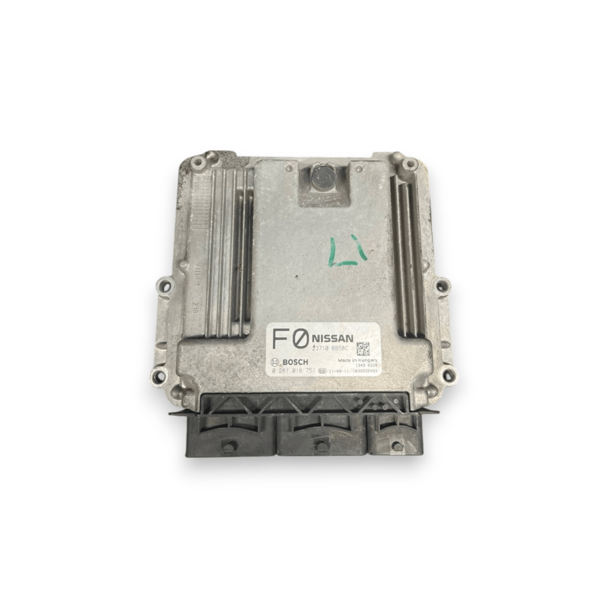 Centralina Ecu Motore Nissan Qashqai J10 2.0 Diesel (2006 al 2014) cod: 23710BB58C / cod: 0281018751 - F&P CRASH SRLS - Ricambi Usati