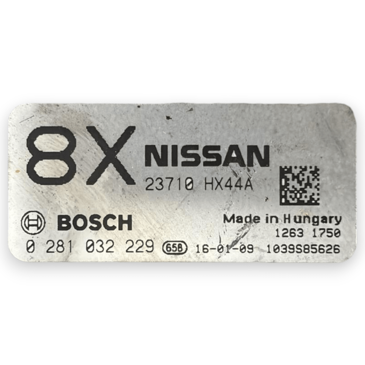 Centralina ecu motore nissan x - trail t32 1.7 diesel cod:0281032229 (2017 - 2020) - F&P CRASH SRL - Ricambi Usati