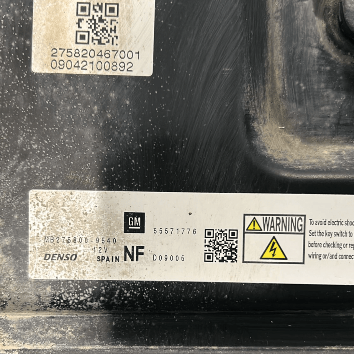 Centralina ECU Motore Opel Astra H 1.7 Diesel cod:MB275800 - 9540 (2004 > 2011) - F&P CRASH SRLS - Ricambi Usati