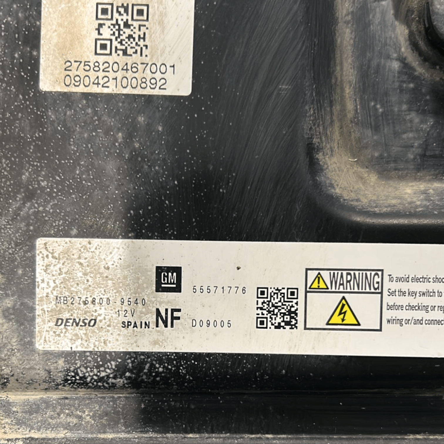 Centralina ECU Motore Opel Astra H 1.7 Diesel cod:MB275800 - 9540 (2004 > 2011) - F&P CRASH SRLS - Ricambi Usati