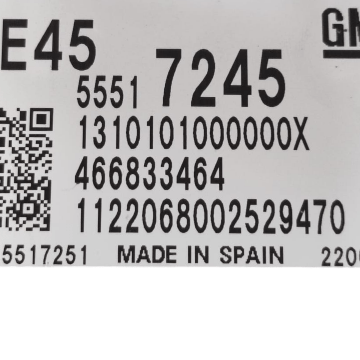 Centralina ecu motore opel astra k 1.5 diesel cod: 466833464 (2015 - 2021) - F&P CRASH SRLS - Ricambi Usati