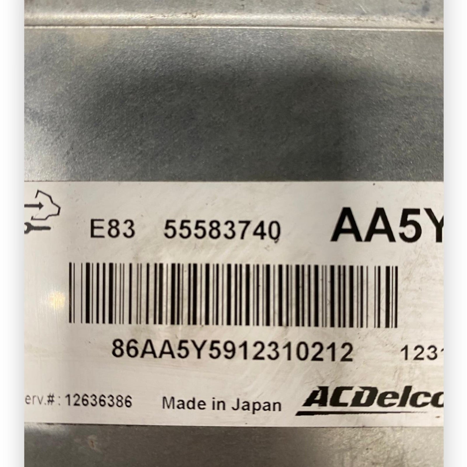 Centralina Ecu motore Opel Corsa D 1.2 Benzina (2006 - 2014) Cod: 55583740 - F&P CRASH SRLS - Ricambi Usati