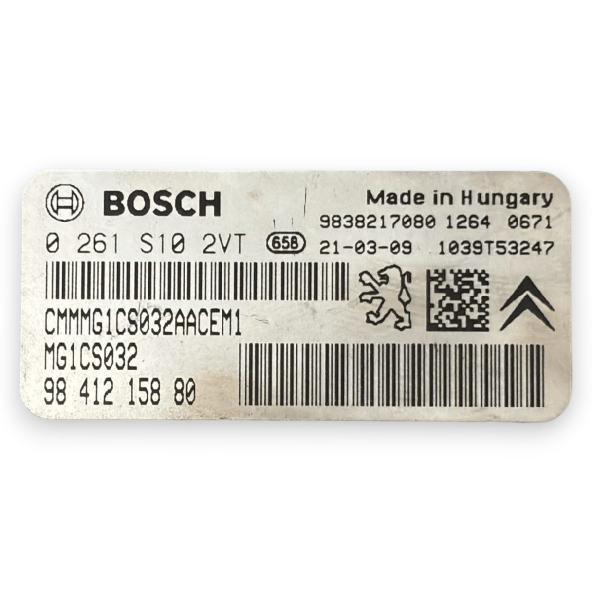 Centralina ecu motore opel corsa f 1.2 benzina cod:9841215880 (2019 - ) - F&P CRASH SRL - Ricambi Usati