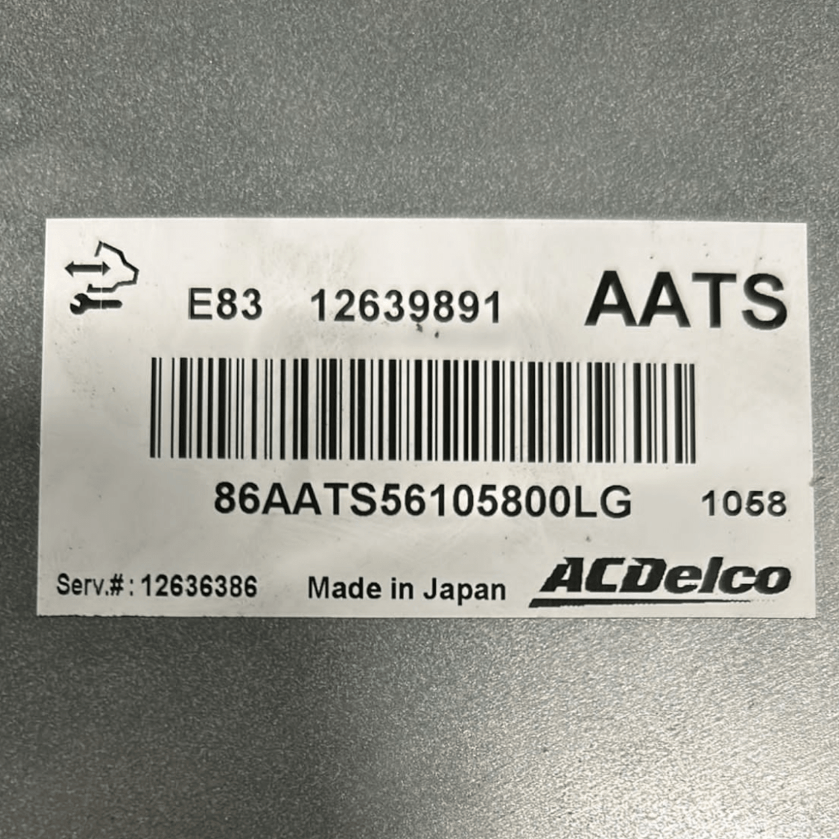 Centralina ECU Motore Opel Meriva B 1.4 Benzina cod:12639891 (2010 > 2017) - F&P CRASH SRLS - Ricambi Usati