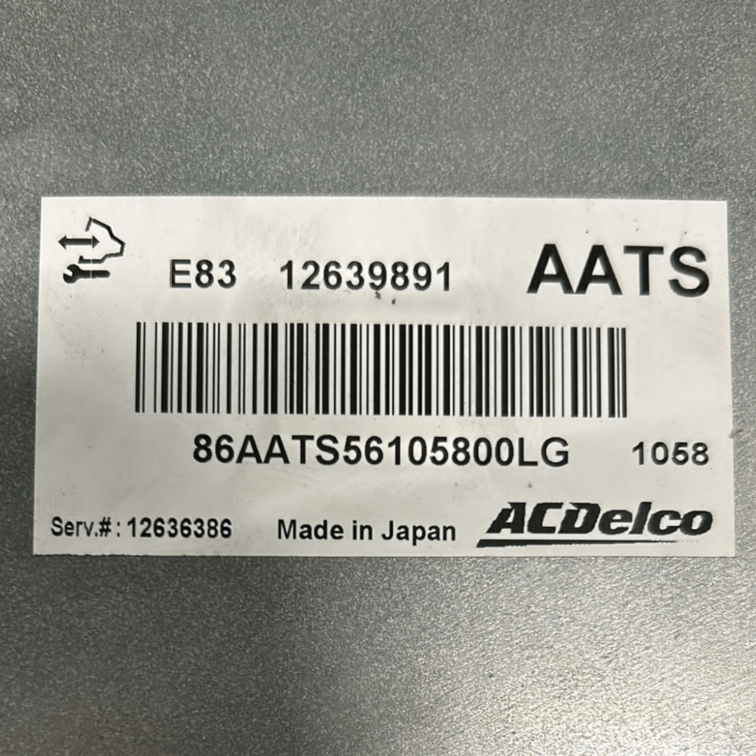 Centralina ECU Motore Opel Meriva B 1.4 Benzina cod:12639891 (2010 > 2017) - F&P CRASH SRLS - Ricambi Usati