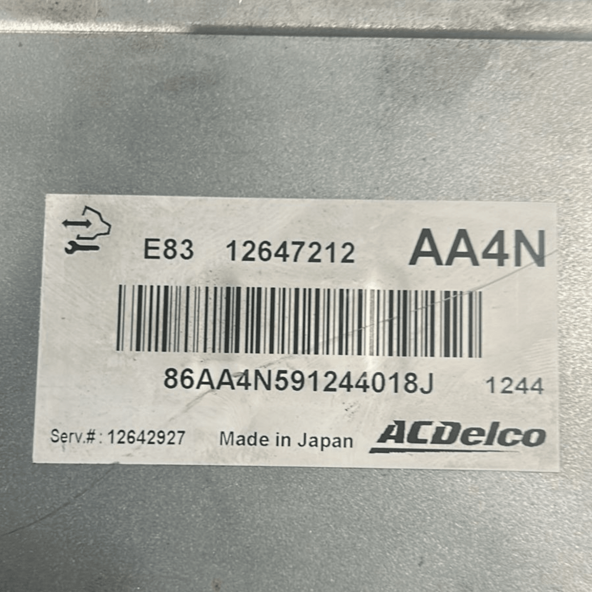 Centralina ecu motore opel meriva b 1.4 benzina cod:12647212 (2010 > 2017) - F&P CRASH SRL - Ricambi Usati