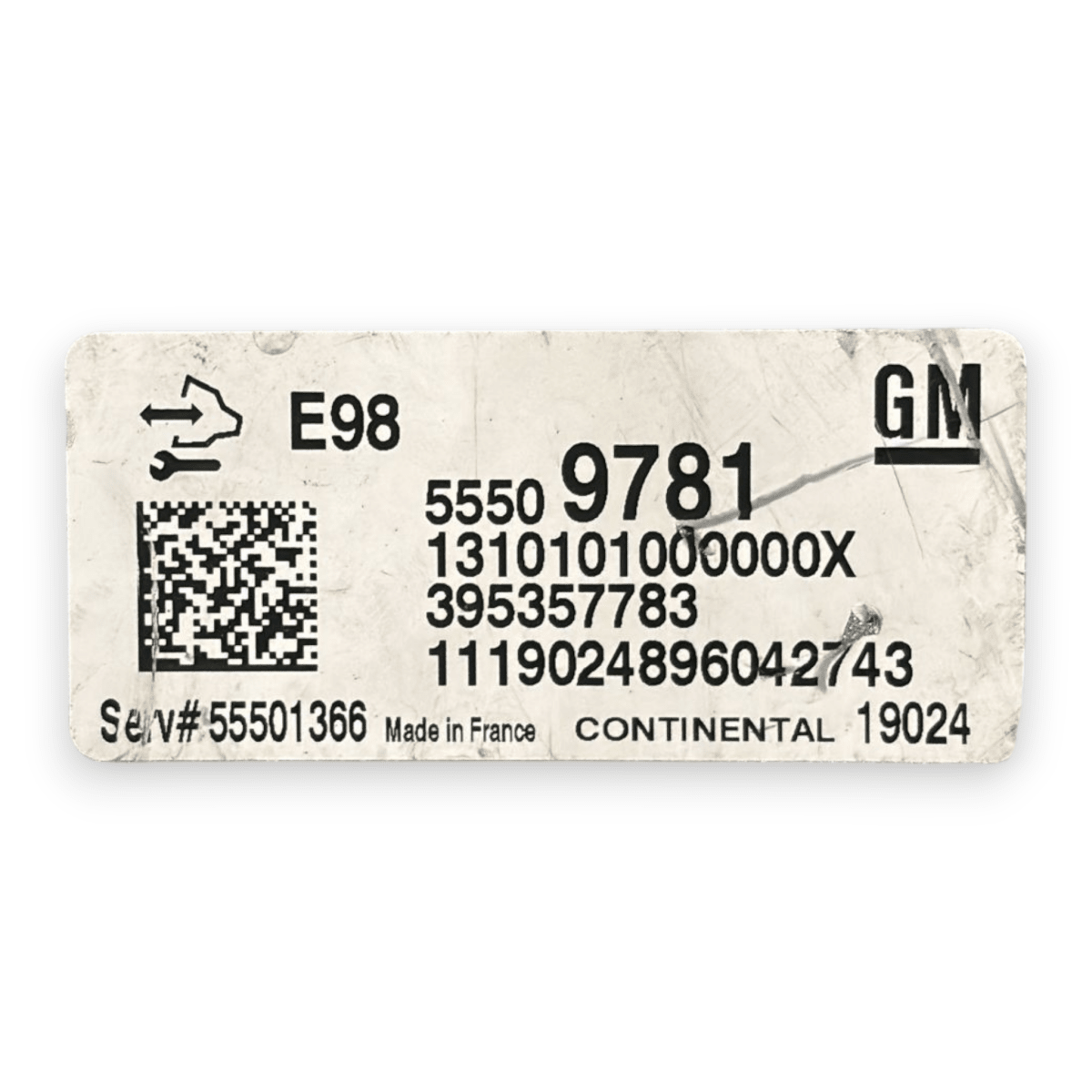 Centralina ecu motore opel mokka x 1.6 diesel cod:55509781 (2012 - 2019) - F&P CRASH SRL - Ricambi Usati