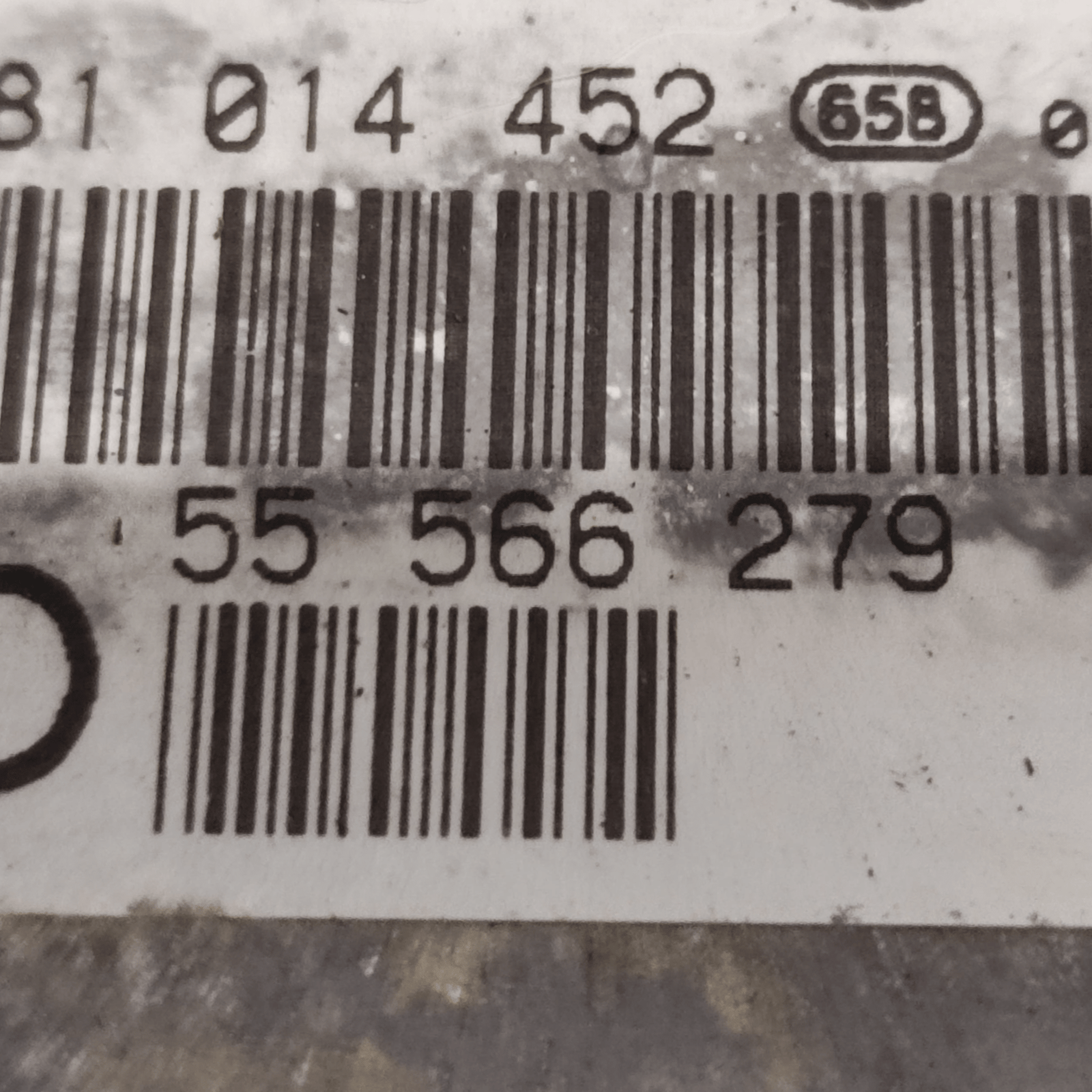 Centralina Ecu Motore Opel Zafira B 1.9 Diesel COD: 55566279 (2005 - 2014) - F&P CRASH SRLS - Ricambi Usati