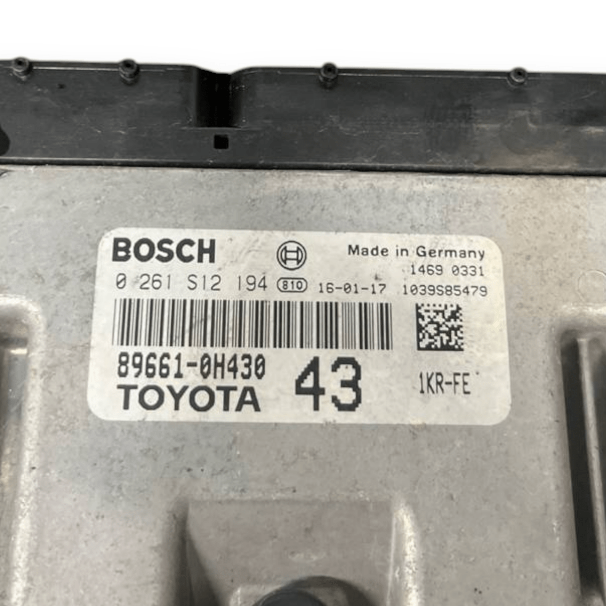 Centralina Ecu Motore Peugeot 108 1.0 Benzina (2014 al 2021) cod: 89661 - 0H430 / cod: 0261S12194 - F&P CRASH SRLS - Ricambi Usati