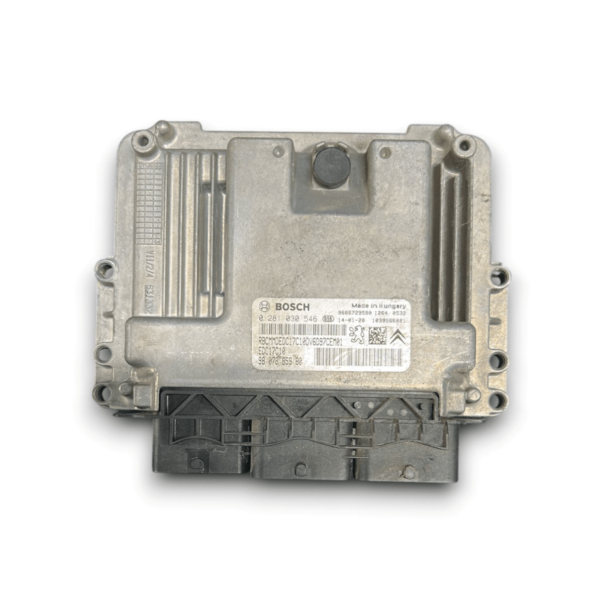 Centralina ecu motore peugeot 2008 1.6 diesel cod:9807885980 (2013 > 2019) - F&P CRASH SRLS - Ricambi Usati